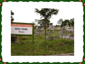 pemakaman pengungsi di pulau galang "Ngah Trang"